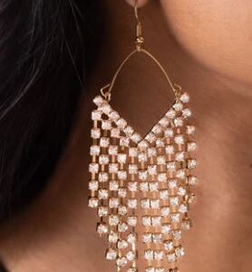 EARRINGS – V Fallin - Gold