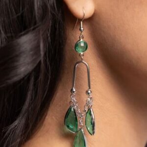 EARRINGS – Winged Wardrobe - Green