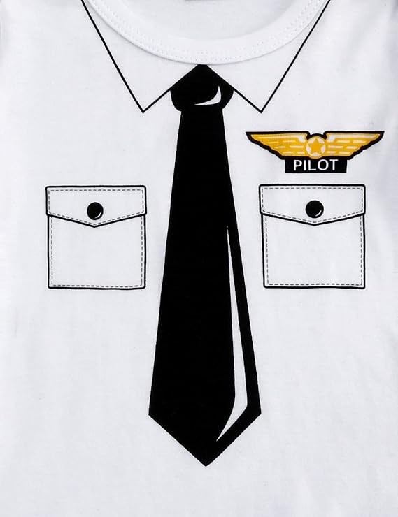 Career Day PILOT – BABY Boys and Toddlers' 3Pcs PILOT - Image 2