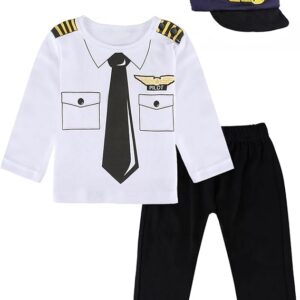 Career Day PILOT – BABY Boys and Toddlers' 3Pcs PILOT