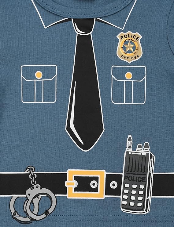 Career Day POLICE – BABY Boys and Toddlers' 3Pcs POLICE SIZE: 12-18 MONTHS - Image 2