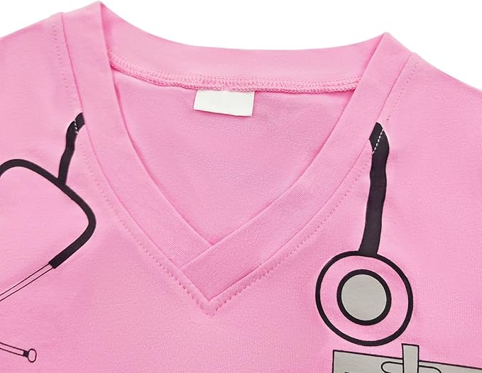 Career Day DOCTOR – Baby Pink DOCTOR Uniform with Hat - Image 4