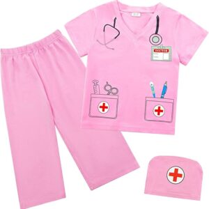 Career Day DOCTOR – Baby Pink DOCTOR Uniform with Hat