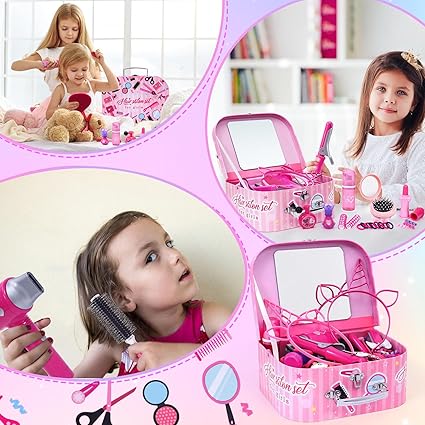 Career Day Hair Stylist - CHILD 49pc Beauty Hair Stylist Kit 3-10yrs - Image 2