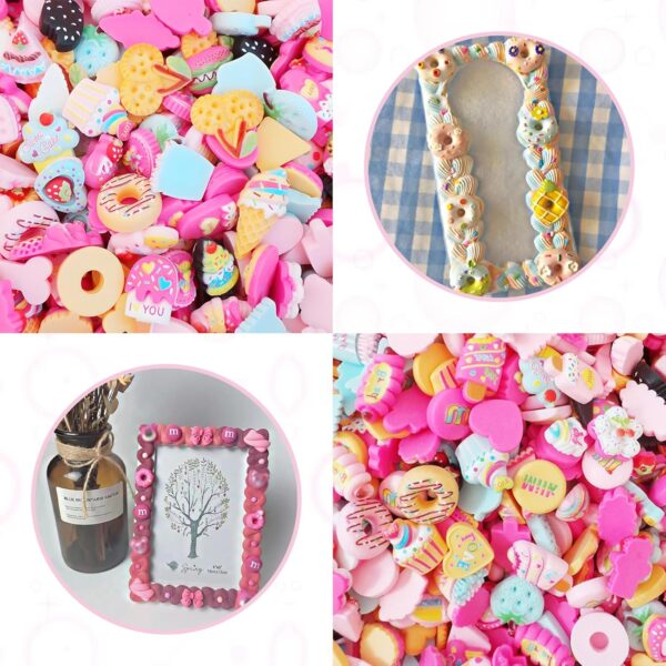 Candy Charms - 50pcs Assorted Candy Slime Charms - Image 2