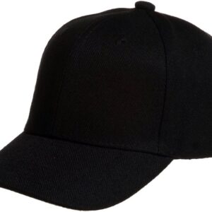 BLACK BASEBALL CAP