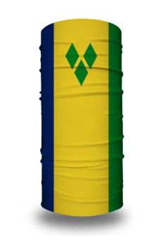 ANTI DUST Breathable Tube Mask Tube Caribbean National Flag - Image 2
