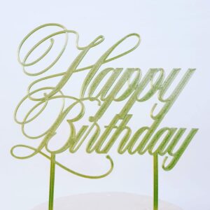 CUSTOM MADE Happy Birthday Olive Cake Topper