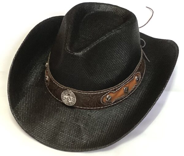 Western Trendy Cowboy Hat - BROWN - Image 2