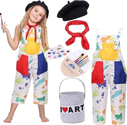 Career Day ARTISTE – Kids Deluxe Artist Costume Set