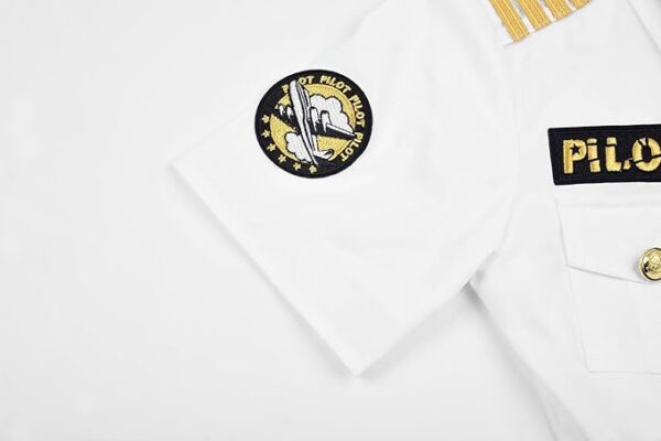 Career Day PILOT – Kids Deluxe Pilot Costume with Accessories - Image 8