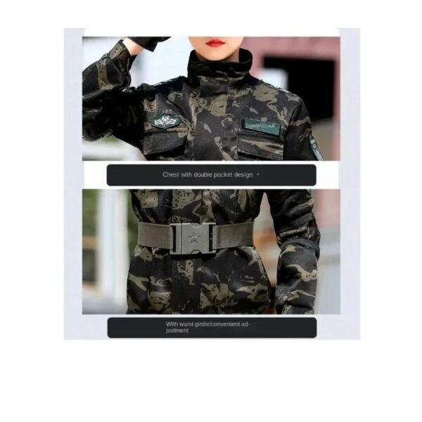 Career Day ARMY – Kids Special Forces Black Hawk Military Costume - Image 3