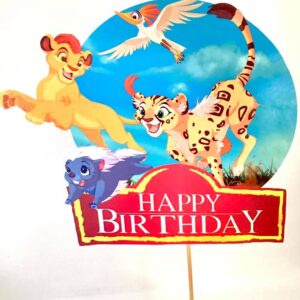CUSTOM MADE Lion King Cake Topper