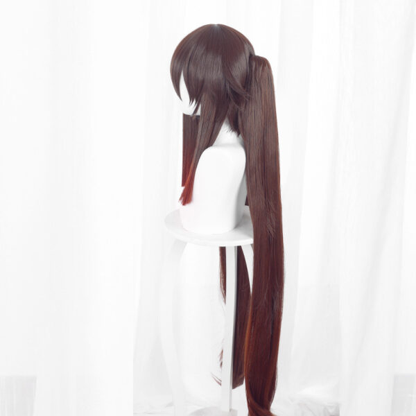 Wig - Anime Tao Cosplay Wig Chestnut Gradient Long Hair for Women - Image 2