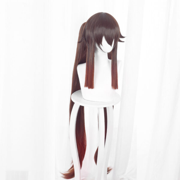 Wig - Anime Tao Cosplay Wig Chestnut Gradient Long Hair for Women - Image 3