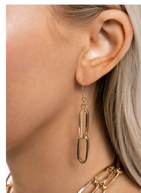 Necklace Set - Balancing Ball - Gold - Image 3