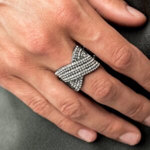RINGS - Gigi Horizons - Girl Boss Glitter - Black