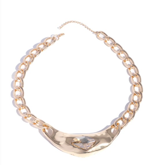 Necklace Set - Peak of Pizzazz - Gold - Image 4