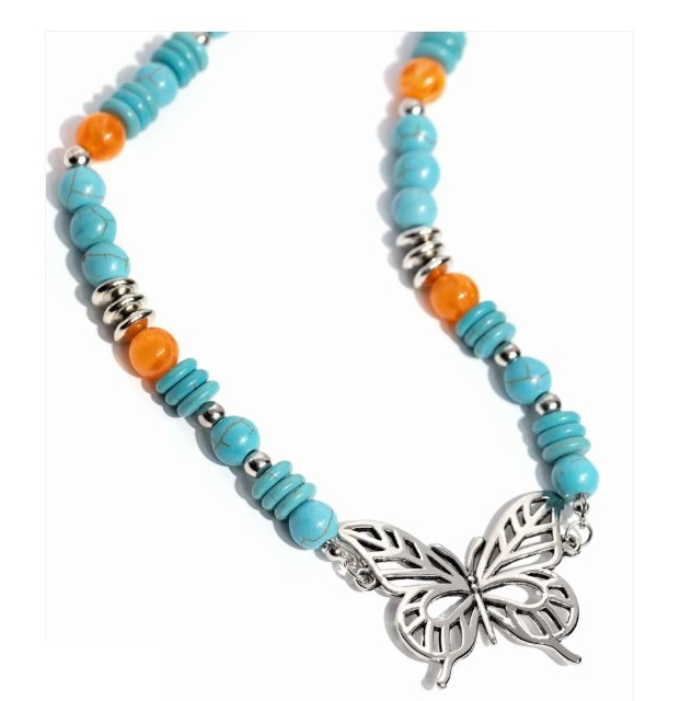 Necklace Set - Try As I FLIGHT - Blue - Image 3