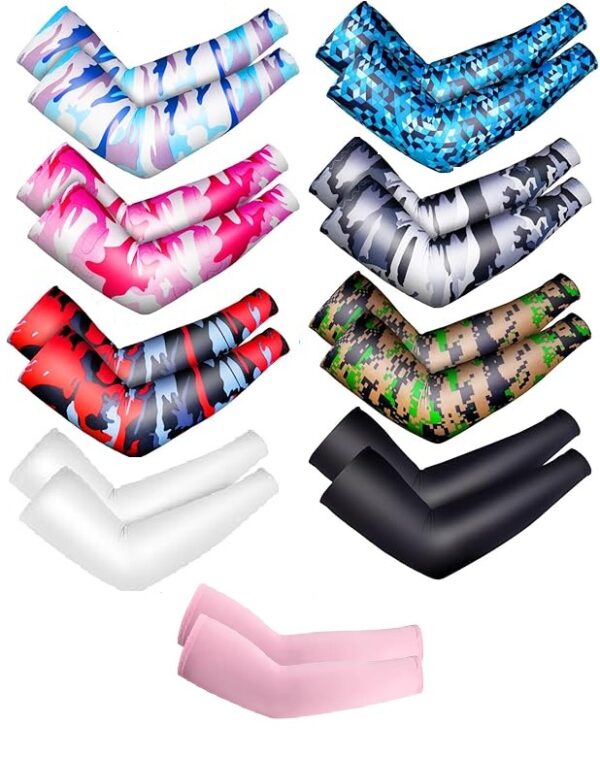 Temporary Tattoo Arm Sunscreen Sleeves 2pc - PATTERNED
