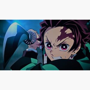 ANIME Flash Tattoo - DEMON SLAYER Tanjiro Kamado Head Scar Tattoo.