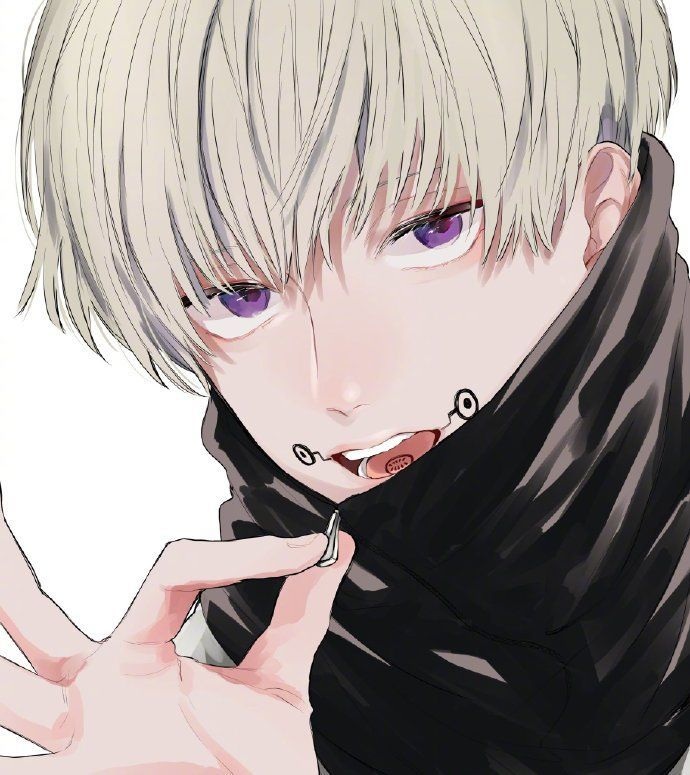 ANIME Flash Tattoo - JUJUTSU KAISEN Toge Inumaki FACIAL TATTOOS