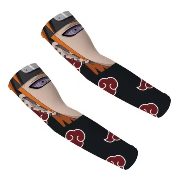 Temporary Tattoo Arm Sunscreen Sleeves 2pc - NARUTO ANIME ARM SLEEVES - Image 2