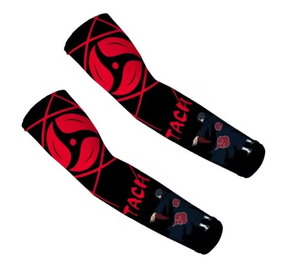 Temporary Tattoo Arm Sunscreen Sleeves 2pc - NARUTO ANIME ARM SLEEVES - Image 3