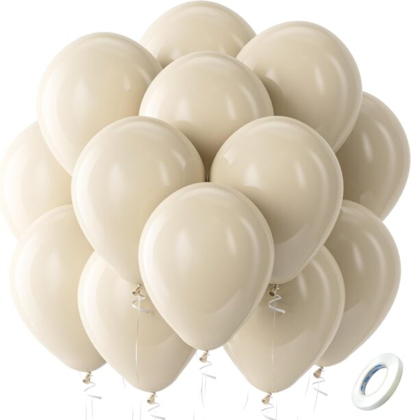 BALLOONS - Latex 12inch - 10 Pack - SAND Balloons