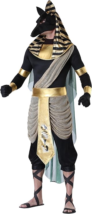 HALLOWEEN - Men's Anubis Costume SIZE LARGE - Image 3