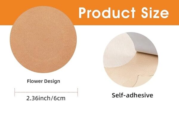 Nipple Pastie Disposable – SMALL ROUND (NUDE)