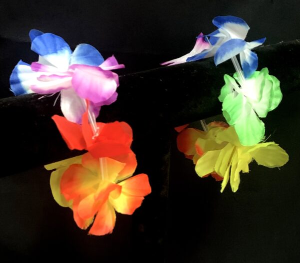 Hawaiian Wristband Set - 2Pcs Colorful - Image 3