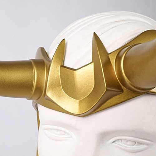 HORNS - Superhero Horns Helmet Crown PVC Headpiece - Image 4