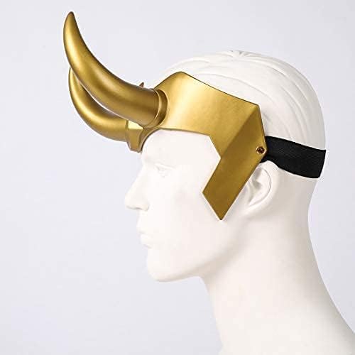HORNS - Superhero Horns Helmet Crown PVC Headpiece - Image 3
