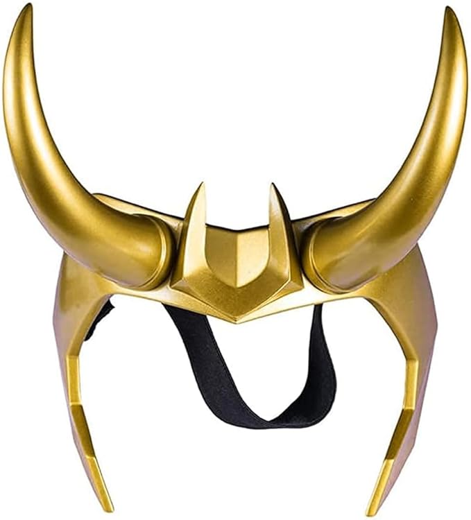 HORNS - Superhero Horns Helmet Crown PVC Headpiece