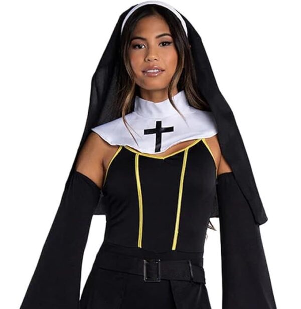 HALLOWEEN - Women's - Adult Sexy Nun Mother Superior Costume SIZE MEDIUM