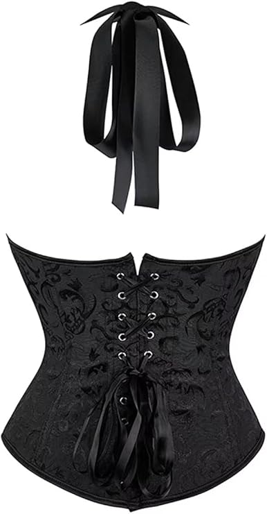 CORSET TOP - BLACK UNDERBUST CORSET SIZE SMALL - Image 2