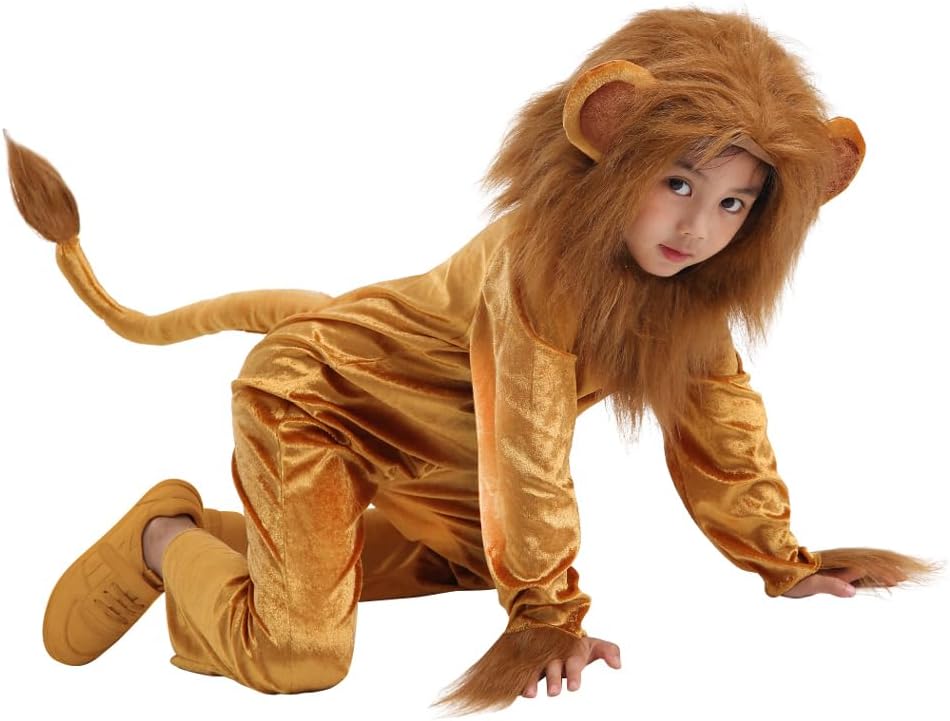 Cuddly Lion Animal Costume - Image 4