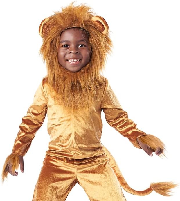 Cuddly Lion Animal Costume