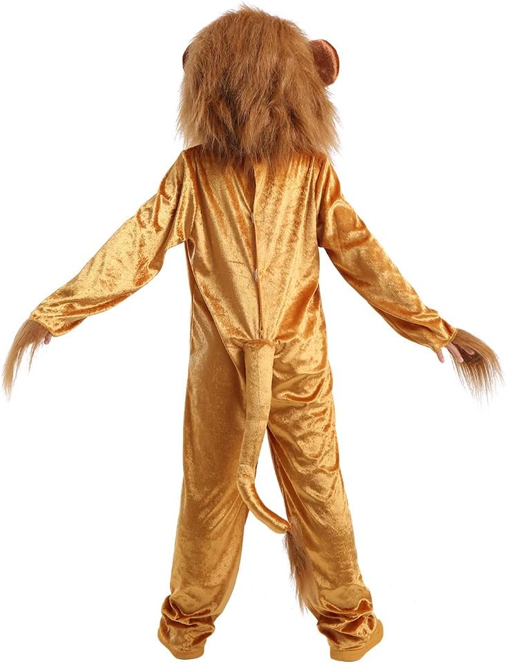 Cuddly Lion Animal Costume - Image 3