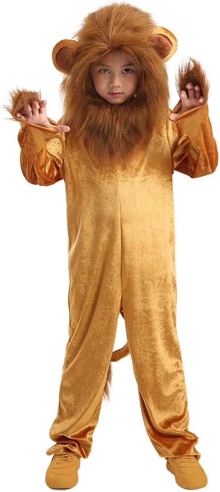 Cuddly Lion Animal Costume - Image 2