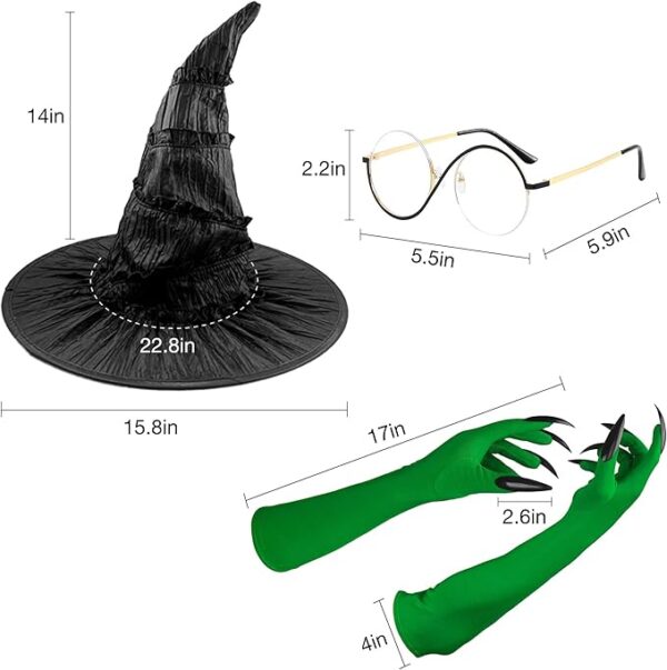 HALLOWEEN - Witch Accessories Costume Kit - Image 4