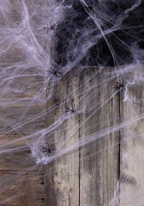 HALLOWEEN DECORATION - SPIDER WEB - 400 Square FT White Spider Web Decoration