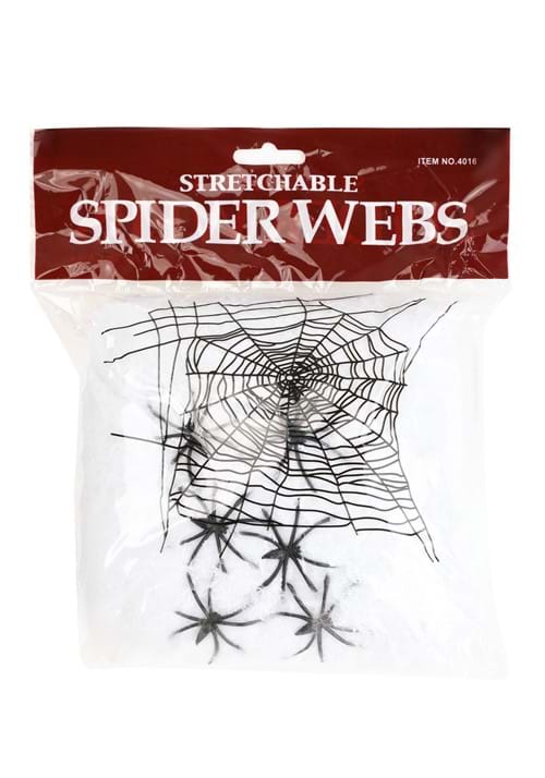 HALLOWEEN DECORATION - SPIDER WEB - 400 Square FT White Spider Web Decoration - Image 2