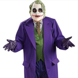 HALLOWEEN - Mens Batman The Dark Knight Joker Deluxe Costume STANDARD SIZE