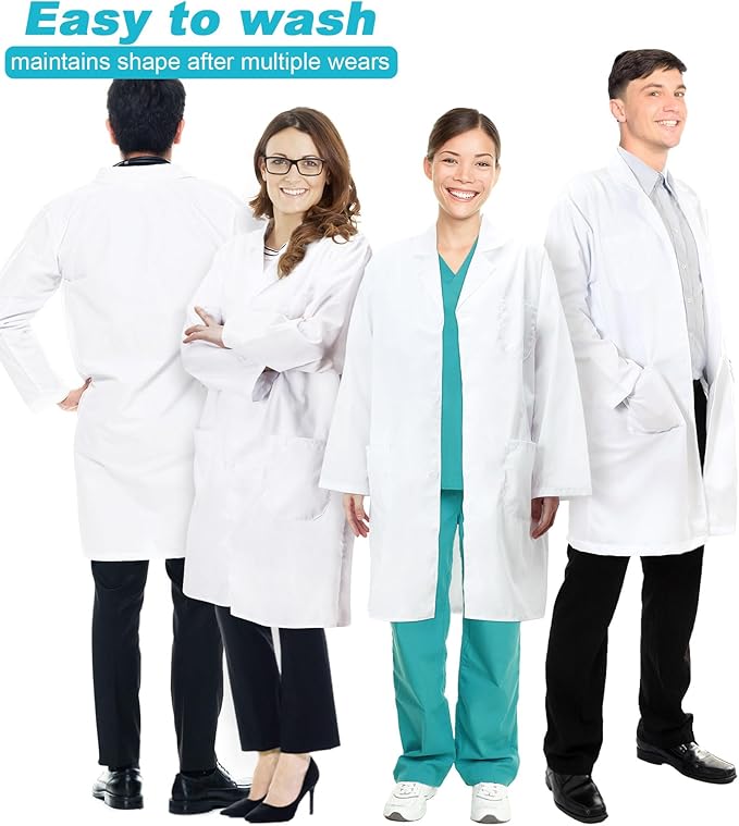 Career Day DOCTOR – Adult Lab Coat for Men & Women, Doctor Costume - Image 3
