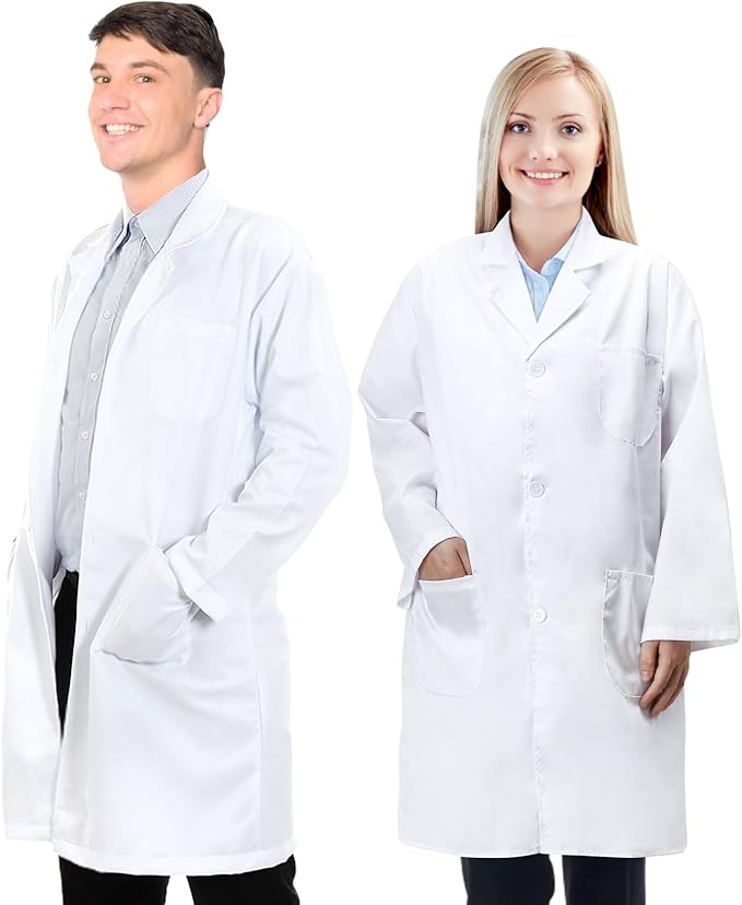 Career Day DOCTOR – Adult Lab Coat for Men & Women, Doctor Costume