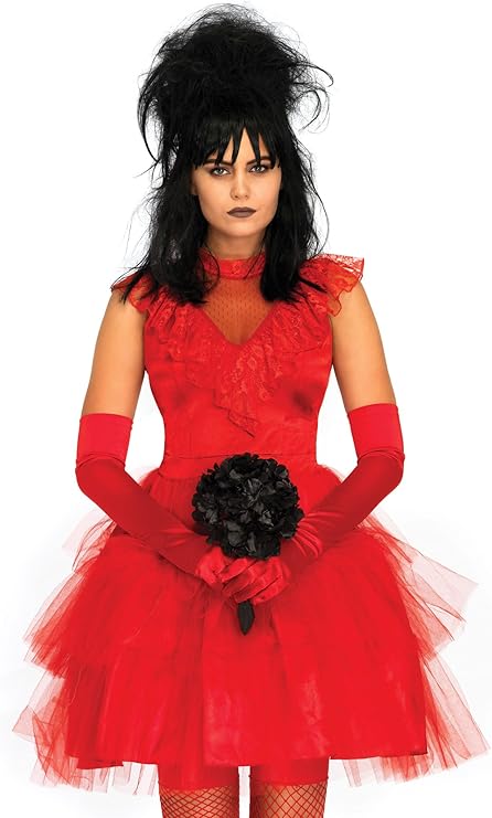 HALLOWEEN - Women's - Beetle Bride 80s Halloween Costume SIZE SMALL(4-6)