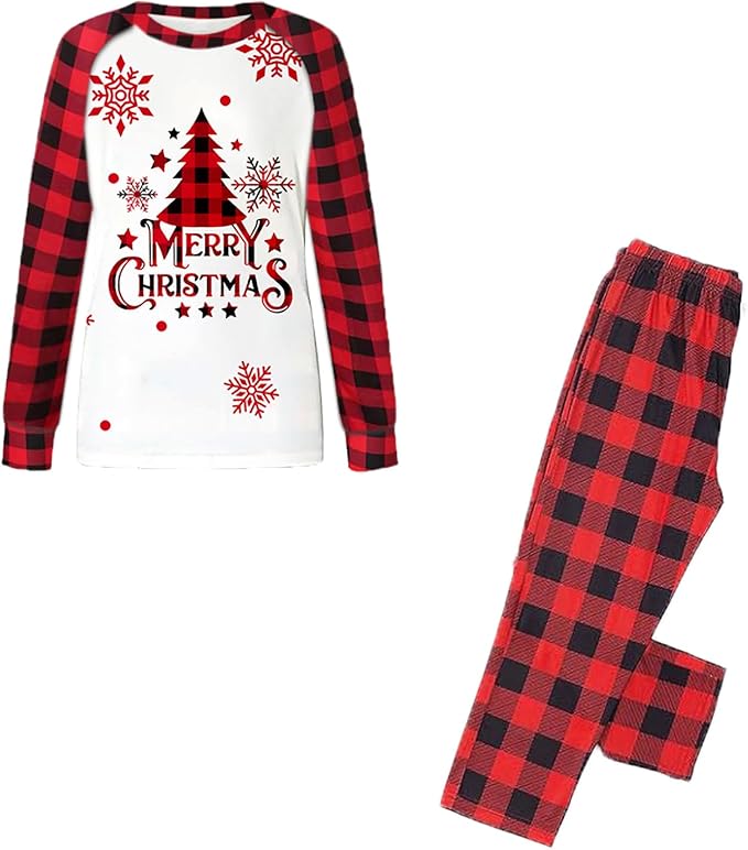 Christmas Matching Pajamas Sets - Merry Christmas comfy pajamas matching set - Image 3