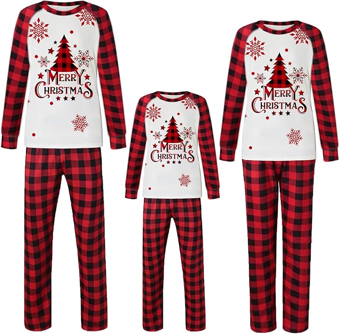 Christmas Matching Pajamas Sets - Merry Christmas comfy pajamas matching set